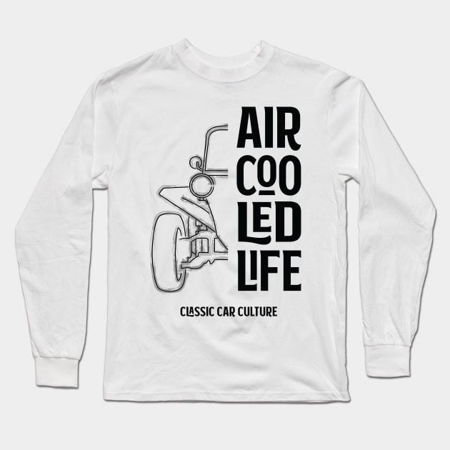 Aircooled Life Beach Buggy - Classic Car Culture Classic Long Sleeve T-Shirt by Aircooled Life